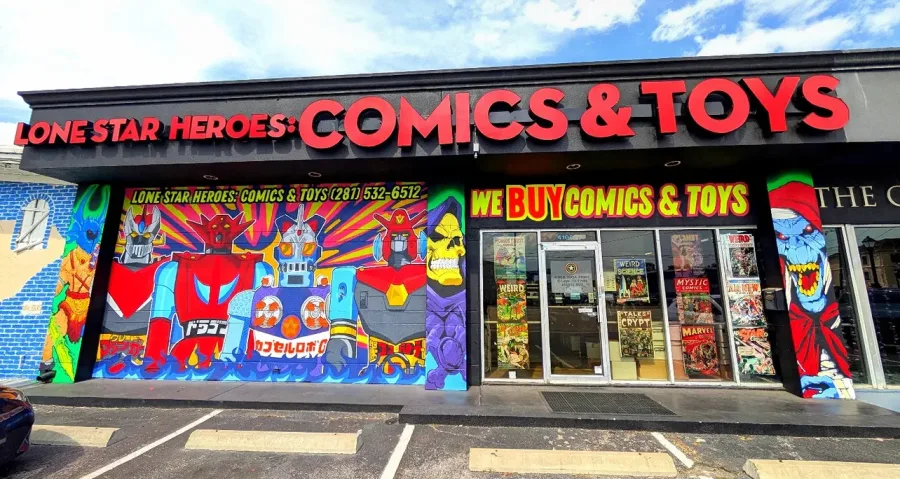 Lone Star Heroes: Comics & Toys - NASA