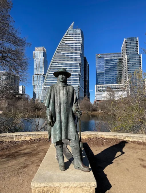 Stevie Ray Vaughn Statue