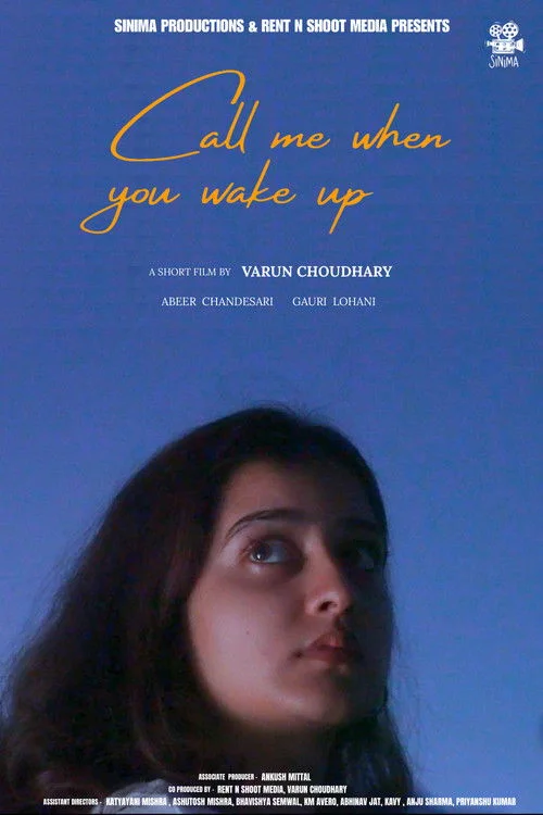 Call Me When You Wake Up