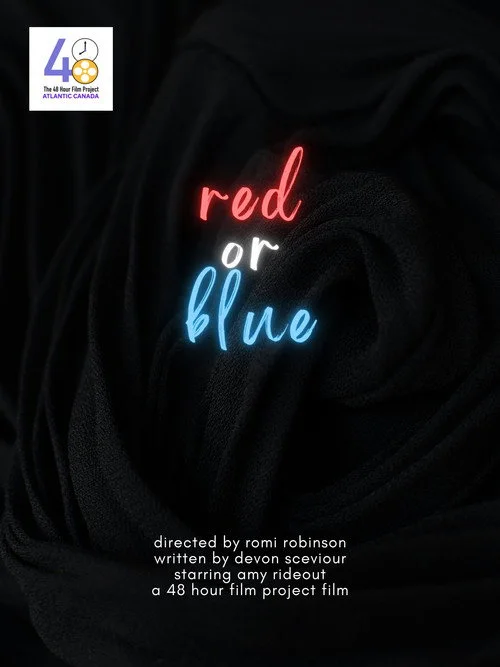 red or blue